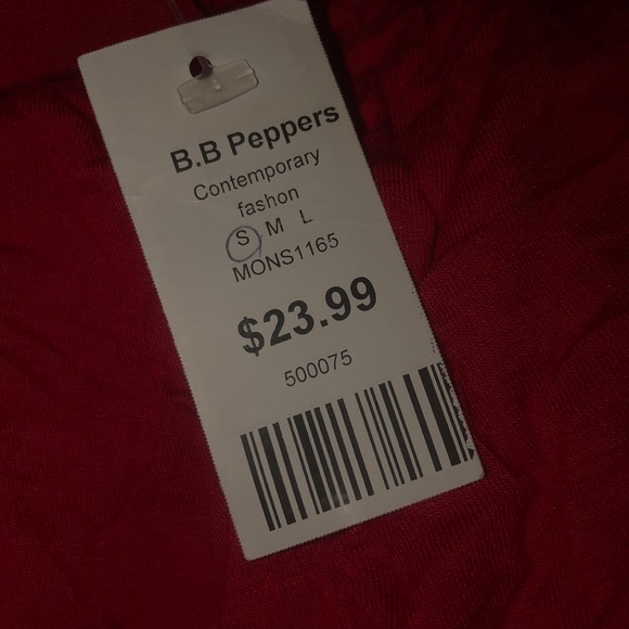 Red Maxi Skirt - Picture 5 of 6